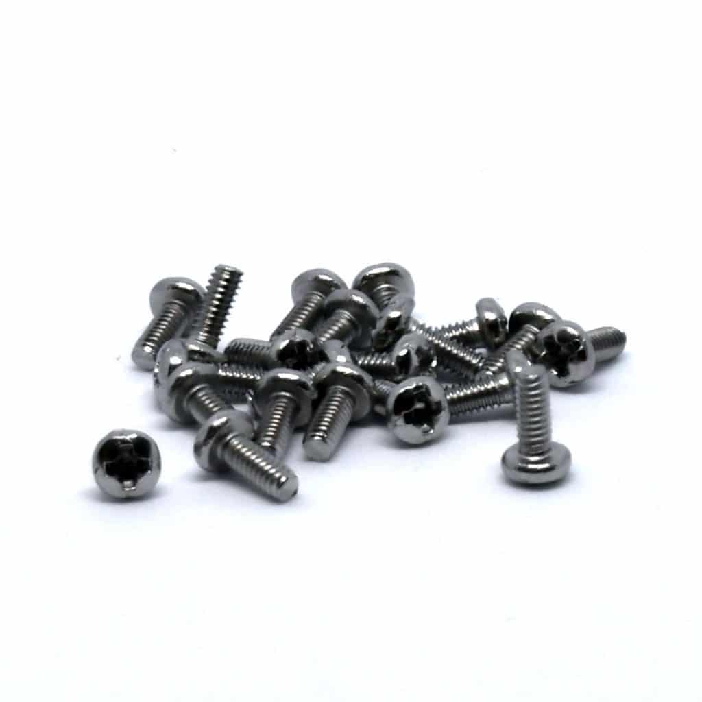 M2 Panhead Screws 5mm (20 Pack)