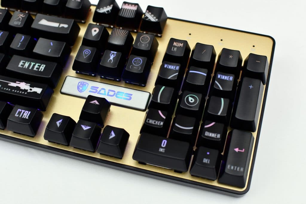 Player Unknown’s Battlegrounds Keycaps – Backlit