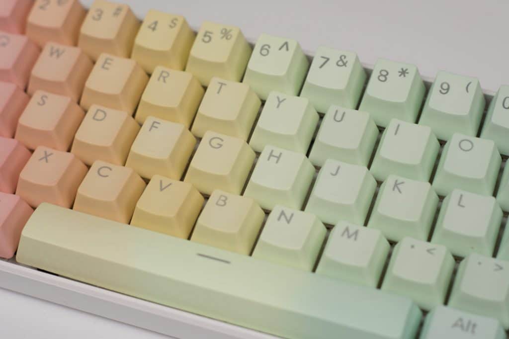 OEM Rainbow Gradient Keycaps (108key set) Flashquark