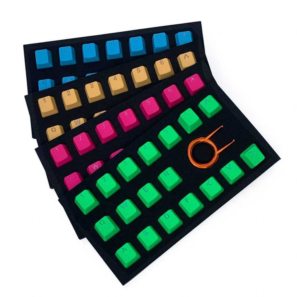 Taihao Rubberized Gaming Keycaps (18key) Flashquark