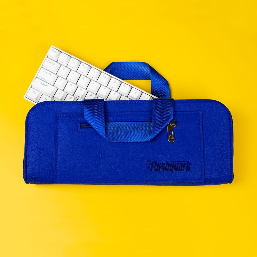 60% Mechanical Keyboard Carrying Case Blue