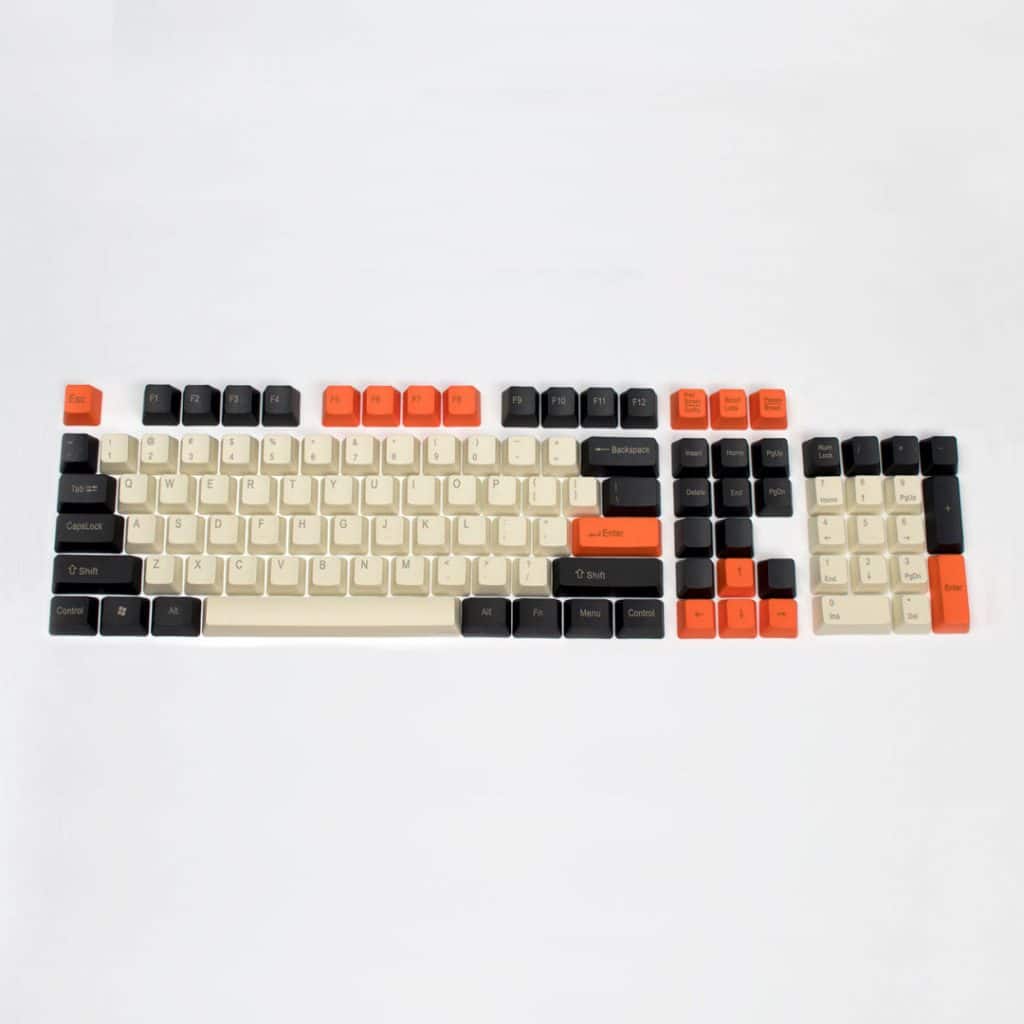 OEM Carbon Style Keycaps (104 Key) Flashquark