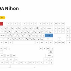 MDA Profile Nihon PBT Dyesub Keycaps Layout
