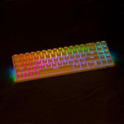 RK71 White RGB 71 Key Keyboard