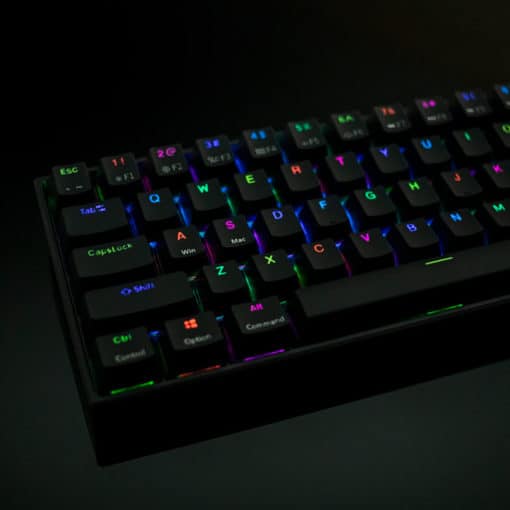 Flashquark Horizon Z 60 percent mechanical keyboard black RGB