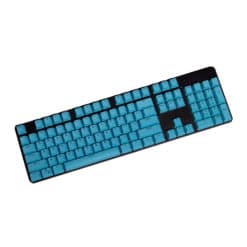 Stryker Mixable PBT Keycaps Cyan Full