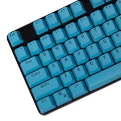 Stryker Mixable PBT Keycaps Cyan Main
