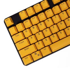 Stryker Mixable PBT Keycaps Yellow Main
