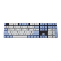 DSA Profile Light Blue and White Mechanical Keyboard Keycaps Full