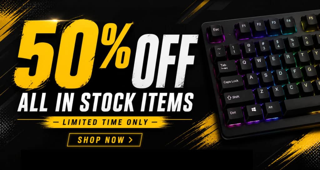 Flashquark 50 percent off sale